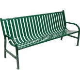 WITT Oakley Collection 6 foot Outdoor Bench - Green